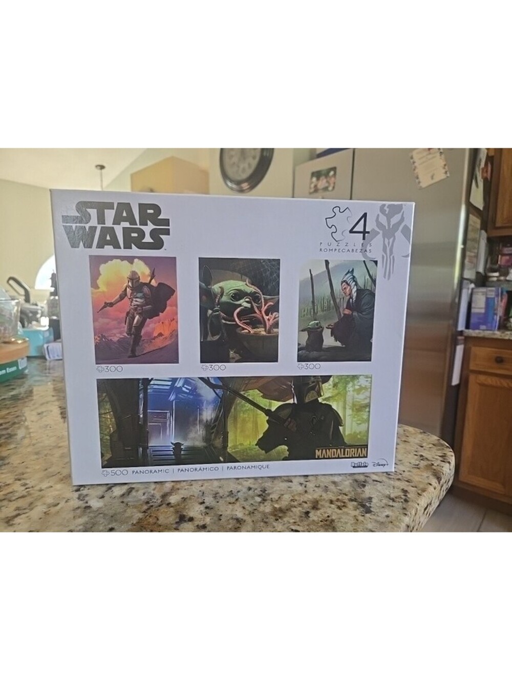Star Wars 4 Puzzles NEW Mandalorian Disney Buffalo